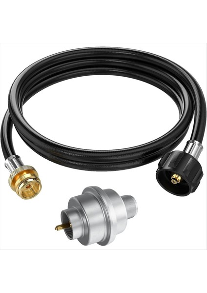 Bay Isıtıcı Buddy Taşınabilir Buddy ve Weber Q Coleman Izgara Için 6ft Propan Adaptör Hortumlu Propan Yakıt Filtresi (Yurt Dışından)