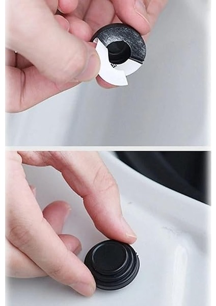 Araba Kapı Ses ve Darbe Emici Pad, 10 Adet, Siyah, Darbelere Karşı Koruyucu, Kolay Montaj, Pratik ve Dayanıklı Tasarım modelleri