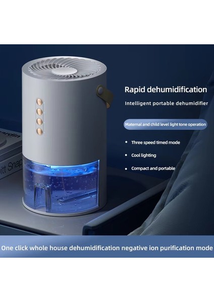 1000 ml Ev Ofis Negatif Iyonlar Için Nem Alma Cihazı Nemli Küf ve Nem ve Enerji Verimli Hava Nem Alma Cihazı Siyah (Ab) (Yurt Dışından) fiyatları