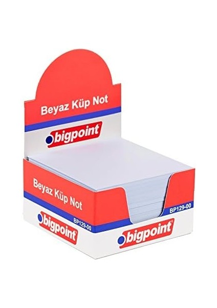 Küp Notluk Beyaz 8X8CM 500 Yaprak