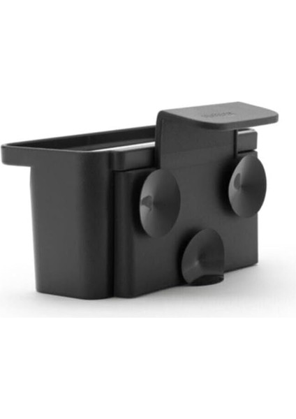 Brabanta Sinkside Lavabo Içi Düzenleyici (Koyu Gri) Düzenli Depolama/drenaj Kabı, Mutfak Lavabo Süngerleri, Bezler, Bulaşık Sabunu Için Vantuzlu modelleri