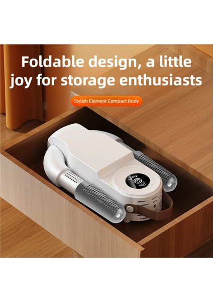 Yeni Akıllı Dokunmatik Ekran Ayakkabı Kurutucu Hızlı Isıtma Sterilizasyon Isıtıcı Çorap Kurutucu Sıcak Hava Koku Gici Nem Alma Cihazı Ingiltere Tak (Yurt Dışından) fırsatları