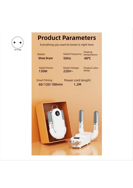 Yeni Akıllı Dokunmatik Ekran Ayakkabı Kurutucu Hızlı Isıtma Sterilizasyon Isıtıcı Çorap Kurutucu Sıcak Hava Koku Gici Nem Alma Cihazı Ab Tak (Yurt Dışından) indirimleri