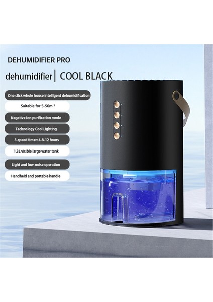 Renkli Işık Ab Tak B ile Ev Yatak Odası Bodrum Nem Kontrol Makinesi Için Taşınabilir Nem Alma Makinesi (Yurt Dışından) fırsatları