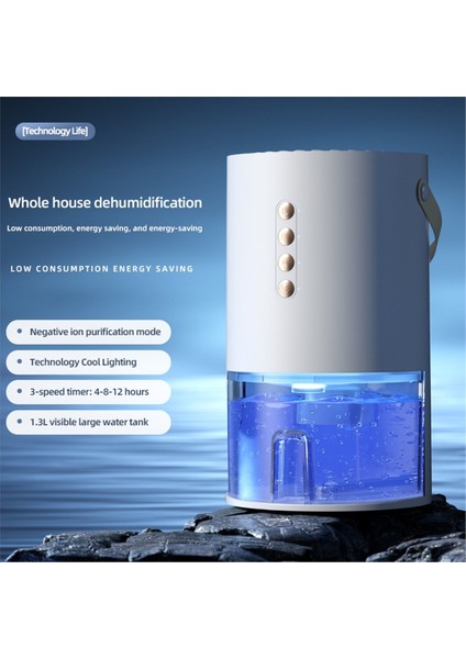 Renkli Işık Ab Tak A ile Ev Yatak Odası Bodrum Nem Kontrol Makinesi Için Taşınabilir Nem Alma Makinesi (Yurt Dışından) fiyatları