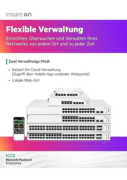 A Hewlett Packard Enterprise Company Unbekannt Instant On 1830 24 Port GB Akıllı Yönetilebilir Katman 2 Ethernet Anahtarı | 24 x 1g | 2x Sfp | Fansız | Ab Kablosu (JL812A#ABB) fırsatları