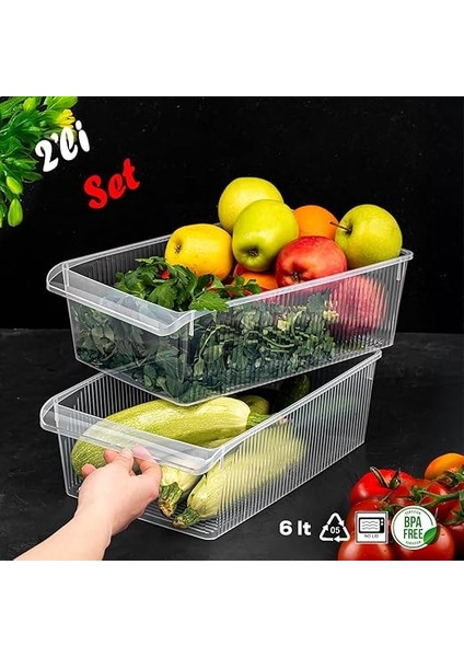 3184 2 Li 6lt Dolap Içi ve Buzdolabı Içi Düzenleyici Orga fiyatları