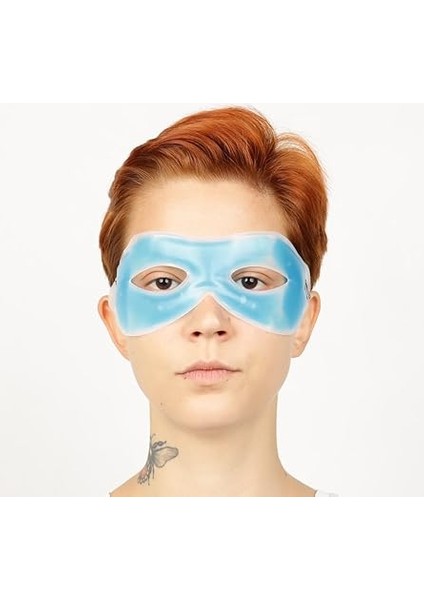 Termojel Göz Maskesi, Göz Için Soğutucu ve Isıtıcı Kompres Jel, Göz Altı Morlukları Azaltmaya Yardımcı Soğuk Sıcak Kompres Jel Mavi Renkli indirimleri