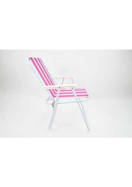 Çelik Plaj Sandalyesi - Pembe modelleri