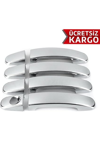 Ile Uyumlu Focus Ile Uyumlu 3 Krom Kapı Kolu 4 Parça 2011 ve Sonrası fiyatları