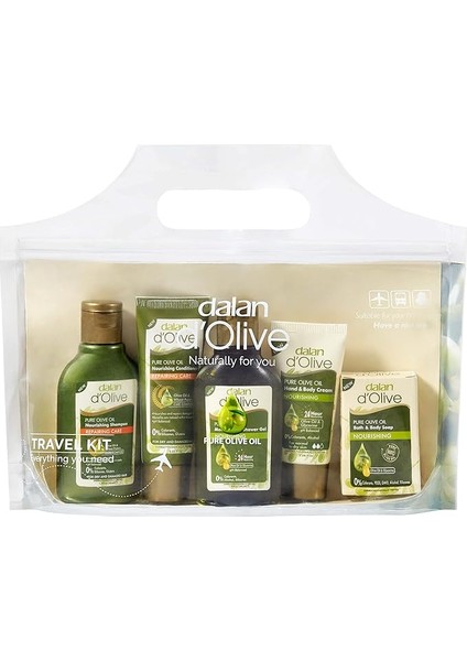 Dolive Zeytinyağlı Seyehat Seti 5 Li