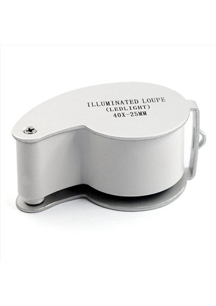 4x Kuyumcular Lens Cam Loupe 40X 25MM Göz Büyüteç 2 Leds Işıkları (Yurt Dışından) modelleri