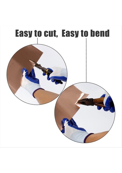 Bakır Yanıp Sönen - 16 Oz 24 Ölçüm 0 5mm Kalınlık - 10 Feet Uzunluk Bakır Rulo - Dıy Projeleri (24 Ga 2 Inç Genişlik x 10FT) (Yurt Dışından) modelleri