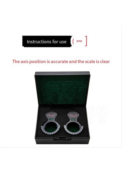 Yeni TC-206 Deneme Çerçevesi Çerçeve Optometri Monoküler Optik Test Çerçevesi Braketi Oftalmik Alet (2 Parçalı) A (Yurt Dışından) fiyatları