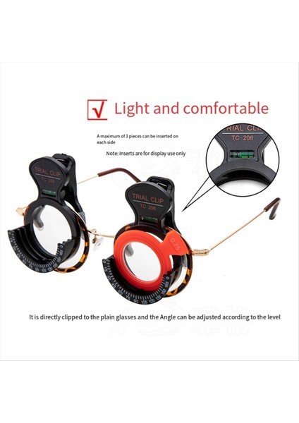 Yeni TC-206 Deneme Çerçevesi Çerçeve Optometri Monoküler Optik Test Çerçevesi Braketi Oftalmik Alet (2 Parçalı) A (Yurt Dışından) modelleri