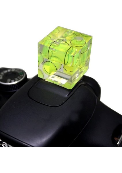 Ruh Seviyesi Sıcak Ayakkabı Kamera Seviye 3 Eksen Kabarcık Canon Nikon Olympus Pentax Dijital ve Film Kameraları Için Ruh Seviyesi (Yurt Dışından) fiyatları