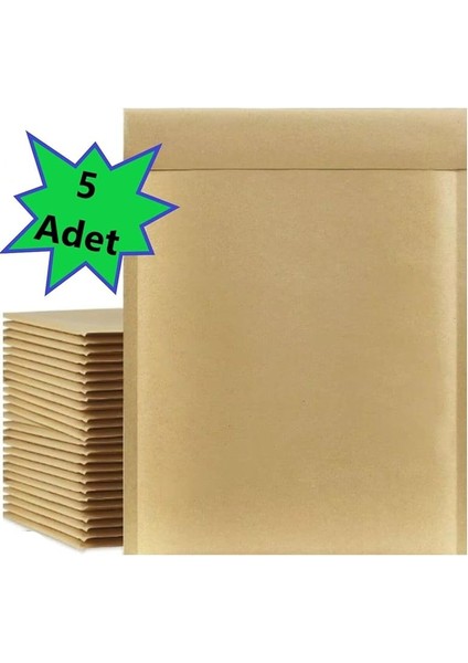 Kraft Kaplı Balonlu (Baloncuklu Pat Pat) Zarf 24X32+5CM 5 Adet modelleri