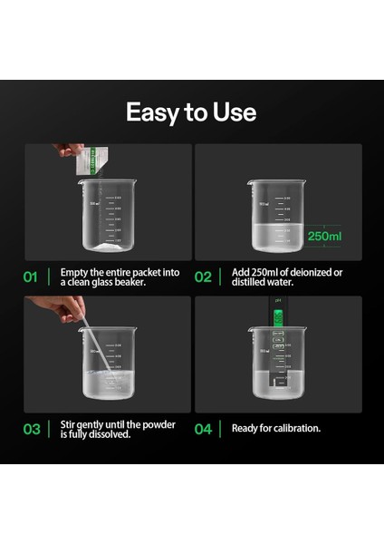 18 Paket Ph Metre Tampon Çözeltisi Tozu Ph 6 86/4 00/9 18 Hassas ve Kolay Ph Test Cihazı Kalibrasyonu Için Ph Tampon Tozu (Yurt Dışından) modelleri