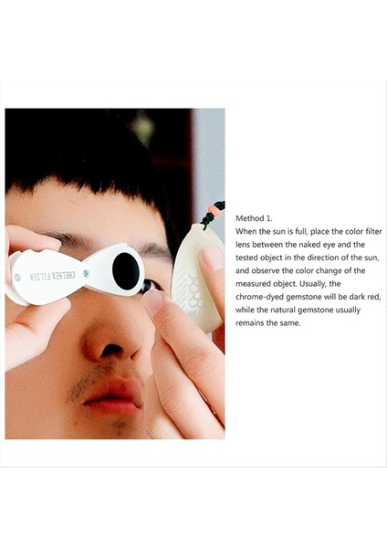 35X Kuyumcular Loupes Büyüteç Katlanabilir Cep Gözlükleri Takılar Chelseas Filtre Filtreleri Loupes Jadelite Filtre (Yurt Dışından) fiyatları