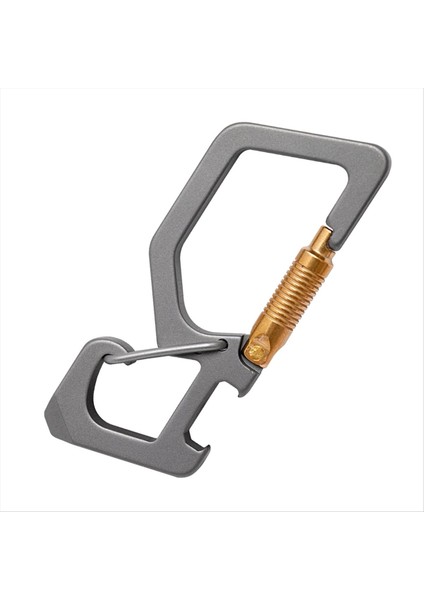 Taşınabilir Titanyumlar Şişe Açıcı Açık Hızlı Hızlı Serbest Bırakma Karabin Klip Edc Araçı (Yurt Dışından)