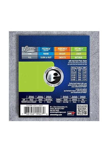 19027 Optiweb Custom Light Elektro Gitar Teli (9-46) fiyatları