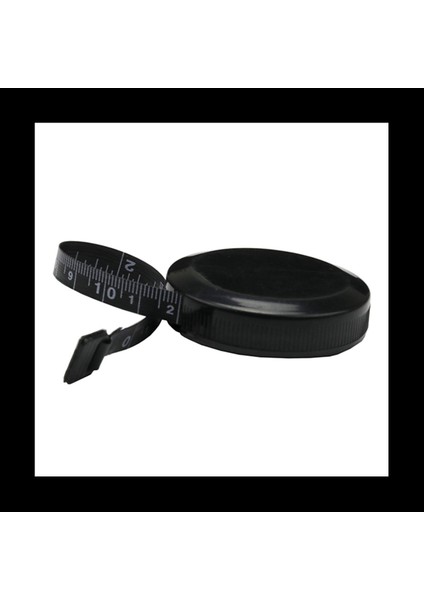 Vücut Bezi Ölçüm Bandı Için Vücut Ölçüm Bandı Için 5x Bant Ölçütü (Geri Çekilebilir Çift Taraflı Siyah) (Yurt Dışından) fırsatları