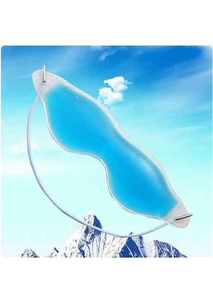 Lua Buz Gözü Maskesi, Jel Serinletici Göz Maskesi, Yeniden Kullanılabilir, Soğuk Göz Maskesi, Gözler Için, Göz Buz Paketi, Migren, Stres Giderme