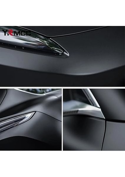 Mat Siyah Parlak Kendinden Yapışkanlı Otomobil Jant Motorsiklet Bisiklet Mobilya Beyaz Eşya Aksesuar Kaplama Folyosu Su Geçirmez Dayanıklı Folyo (122CMX20CM) fırsatları