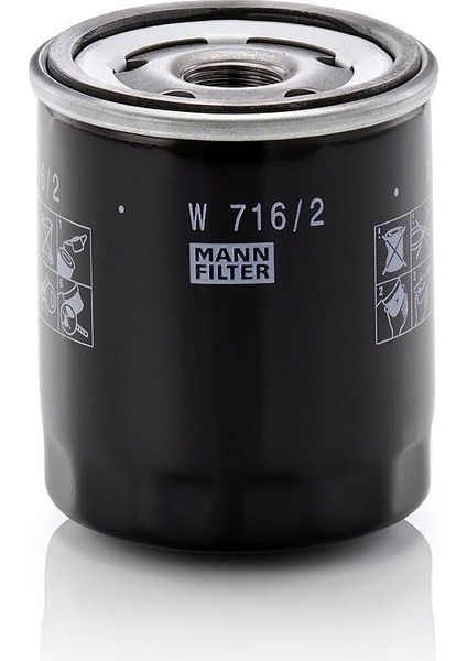 Yağ Filtresi W 716/2 (Fiat)