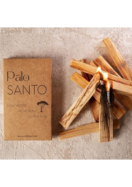 Santo Tütsü, Peru Ağaç Tütsü, Sertifikalı, Yüksek Reçineli, Doğal Tütsü, Palo Santo Incense (Palo Santo - 5 Adet (35-40 Gr)) fiyatları