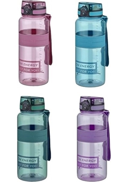 1000 ml Tritan Su Matarası Silikon Gövde ile Sızdırmaz Tasarım ve Kolay Taşıma İmkanı modelleri