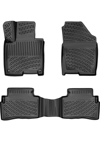 Kia Sportage Prestige Smart (Mild Hibrit) 2022 Sonrası Uyumlu 3D Havuzlu Paspas