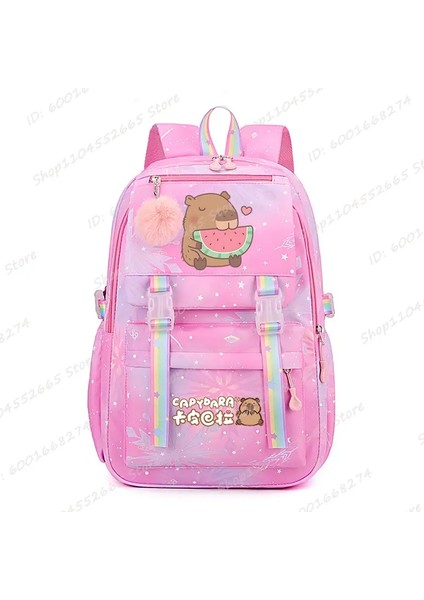 Capya Karpuz Grafik Baskı Okul Çantaları Sevimli Karikatür Çocuklar Sırt Çantası Kız Erkek Okul Okul Sırt Çantası Capya Aşıkları Bagscolor: Multi (Yurt Dışından)