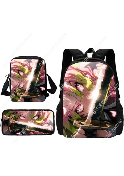Demon Slayer ： Kimetsu Hayır Yaiba Çocuk Okulu Sırt Çantası Omuz Çantası Kalem Çantaları Erkek Kızlar Için Okul Çantaları En Iyi Hediye Renk: TZ-213HJJ45A2 (Yurt Dışından)