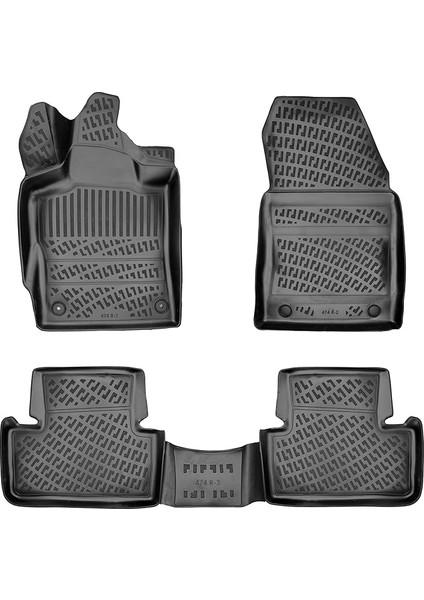 Opel Astra L Elektrikli 2023 Sonrası Uyumlu 3D Havuzlu Paspas