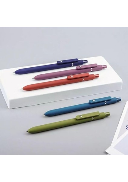 Mavi Mürekkepli Tükenmez Piloting Jel Kalem 5li Vintage Renk Mavi Mürekkep Jel Kalem