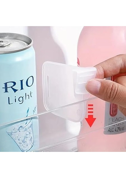 20 Adet Buzdolabı Raf Ayracı Raf Düzenleyici Yumurtalık Ayırıcı Şişe Kutu Bardak Ayracı modelleri