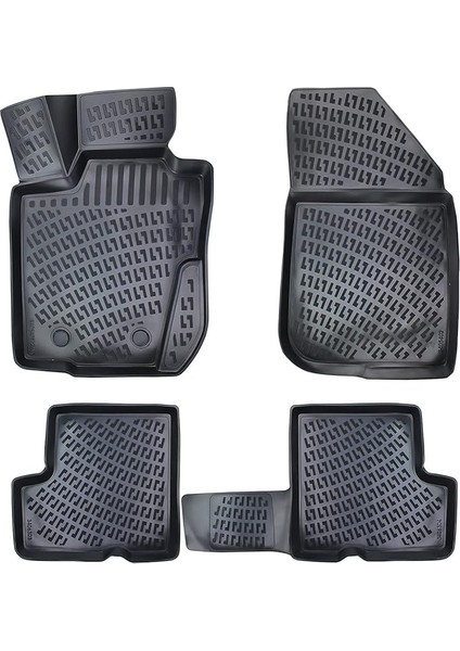 Dacia Duster 4x2 2023 Sonrası Uyumlu 3D Havuzlu Paspas