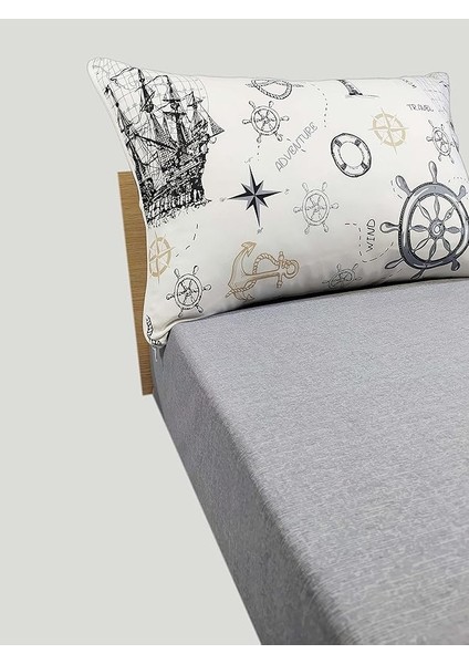 Ev Tekstil Ürünleri, Lastikli Çarşaf ve Yastık Kılıfı (Tek Kişilik)