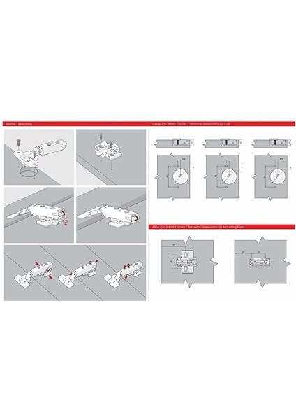 Master Frenli 9db Yarım Deve Menteşe fiyatları