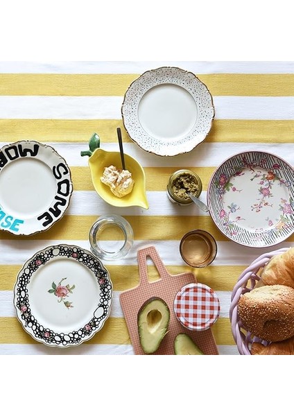 4200 Fırça Uçlu Porselen Kalemi - Siyah, Kırmızı, Mavi, Yeşil, Sarı, Kahverengi - 6 Kalem - Fırça Ucu 1-4 mm fırsatları