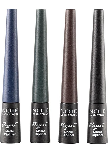 Elegant Matte Dipliner Waterproof Kahverengi, 02 Coffee Brown fırsatları