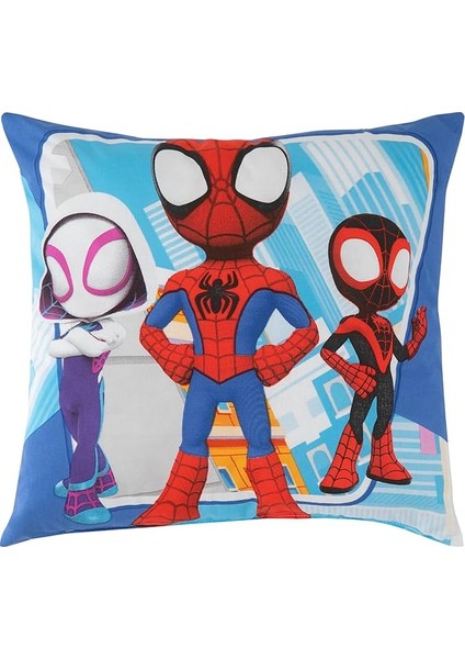Lisanslı Dh Spidey And Friends Kırlent Çok Renkli Çocuk
