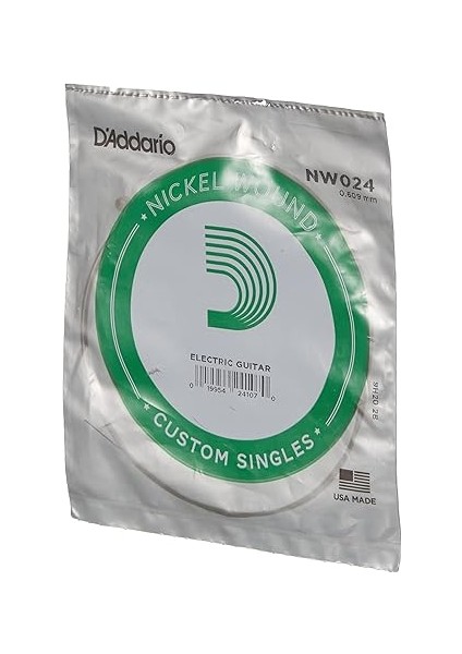 NW024 Elektro ve Akustik Tek Tel, 5li Paket, (Re), Nicke modelleri