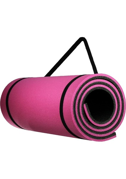 Pratik Kullanım 10 mm Pilates Minderi Yoga Matı 180X60 cm Pembe fiyatları