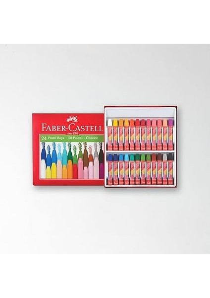 Pastel Boya, 24 Renk, Pratik Taşıma Çantalı, Canlı ve Yumuşak Renkler, Kolay Kullanım, Şık Tasarım fırsatları