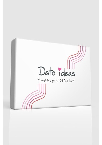 Date Ideas, Sevgili ile Yapılacak 32 Şey Fikir Kartı, Kazı Kazan Randevu Kartları,sevgiliye Hediye