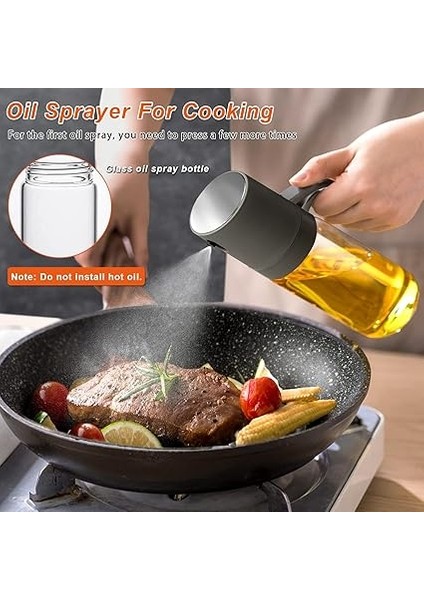 Yemek Yağı Için Yağ Püskürtücü, 250 ml Yağ Püskürtme Şişesi, Cam, Zeytinyağı Spreyi, Pişirme Için Yağ Spreyi, Sprey Şişesi, Sıcak Hava Fritözü Için Yağ, Yağ Püskürtücü, Pişirme, Izgara, fiyatları