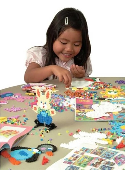 Boncuk 201-50 Ütü Boncuğu Torbası, Yakl. 3.000 Renkli Midi El Işi Boncuğu, 5 mm Çapında, Pastel Karışım, Büyükler ve Küçükler Için Yaratıcı El Işi Eğlencesi fiyatları