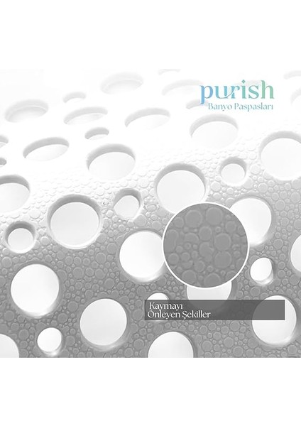 | Kaymaz Banyo Paspası | Beyaz | 66X36CM – Dikdörtgen Duş Matı, Küvet Paspası | Güçlü Vantuzlu, Su Tahliyeli, Yumuşak | Makinede Yıkanabilir | Kaydırmaz Zemin Matı indirimleri